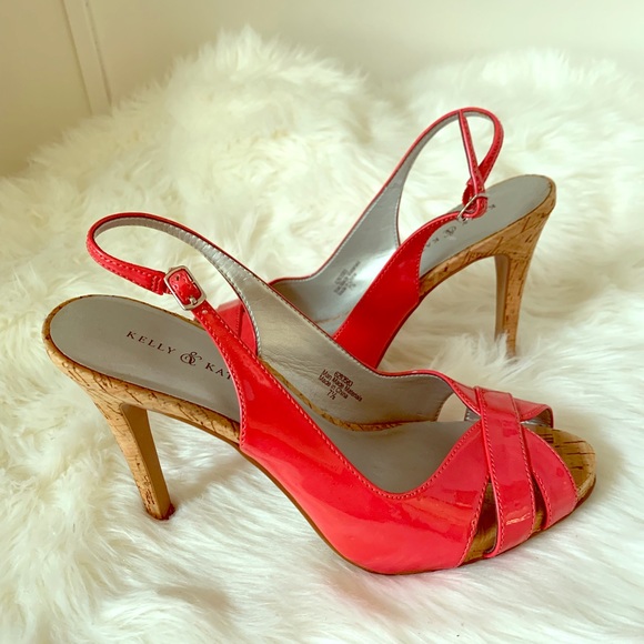 Shoes | Kelly Katie Cork Hell Sandals | Poshmark